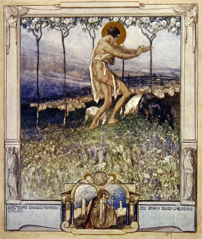 Illustration from Dante's 'Divine Comedy', Paradise, Canto XVI 1
